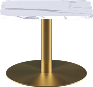 Gold Halo Side Table